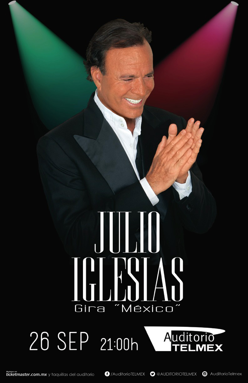 Julio Iglesias Auditorio Telmex Guadalajara